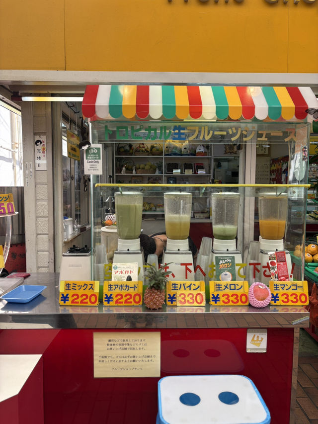 【神戸】夏に寄り道したい！フルーツ屋さんの生マンゴージュース