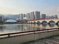 環境優美嘅城門河，無敵日落景色