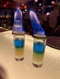 【東京🗼】青い炎のケーキが人気のおしゃれすぎるラウンジ🥂