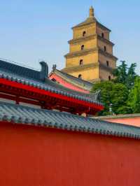 🕊️ Giant Wild Goose Pagoda — Xi’an’s Tang Dynasty Icon