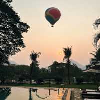 ที่พักธรมมชาติในวังเวียง Riverside Boutique Resort