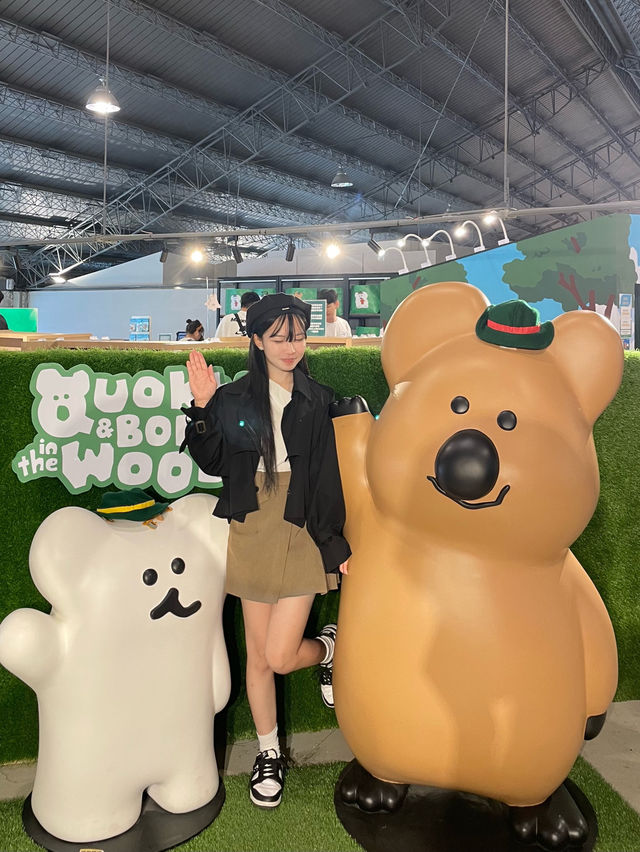 🐾 가오슝 KW2 ‘쿼카 & 보보 인 더 우즈’ 팝업스토어: 귀여운 캐릭터와