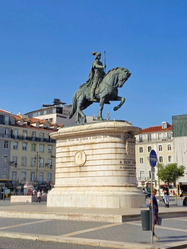 리스본 여행 : 페드로 4세 광장 🇵🇹