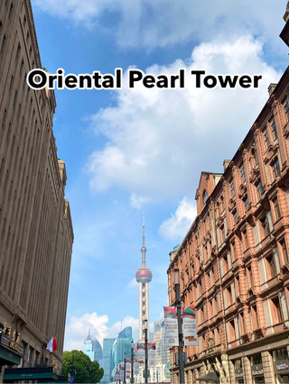 Let's take photos of the 'Pearl Tower', the symbol of Shanghai.