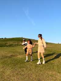 ชมพระอาทิตย์ตกที่ Mount Wakakusa Nara