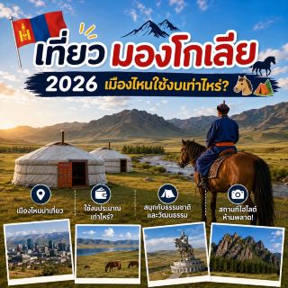 🇲🇳 Путешествие в Монголию в 2026 году: сколько будет стоить посещение каждого города? 🐎🏕️