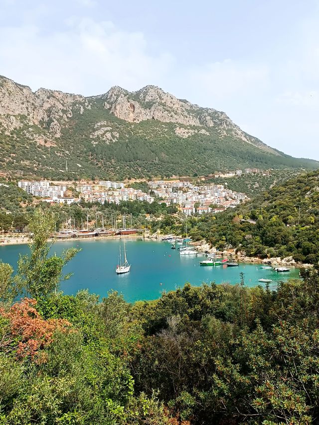 Skylinescapes: Panoramic Views of Kaş Coastal Town & Harbor 🌊⛰️