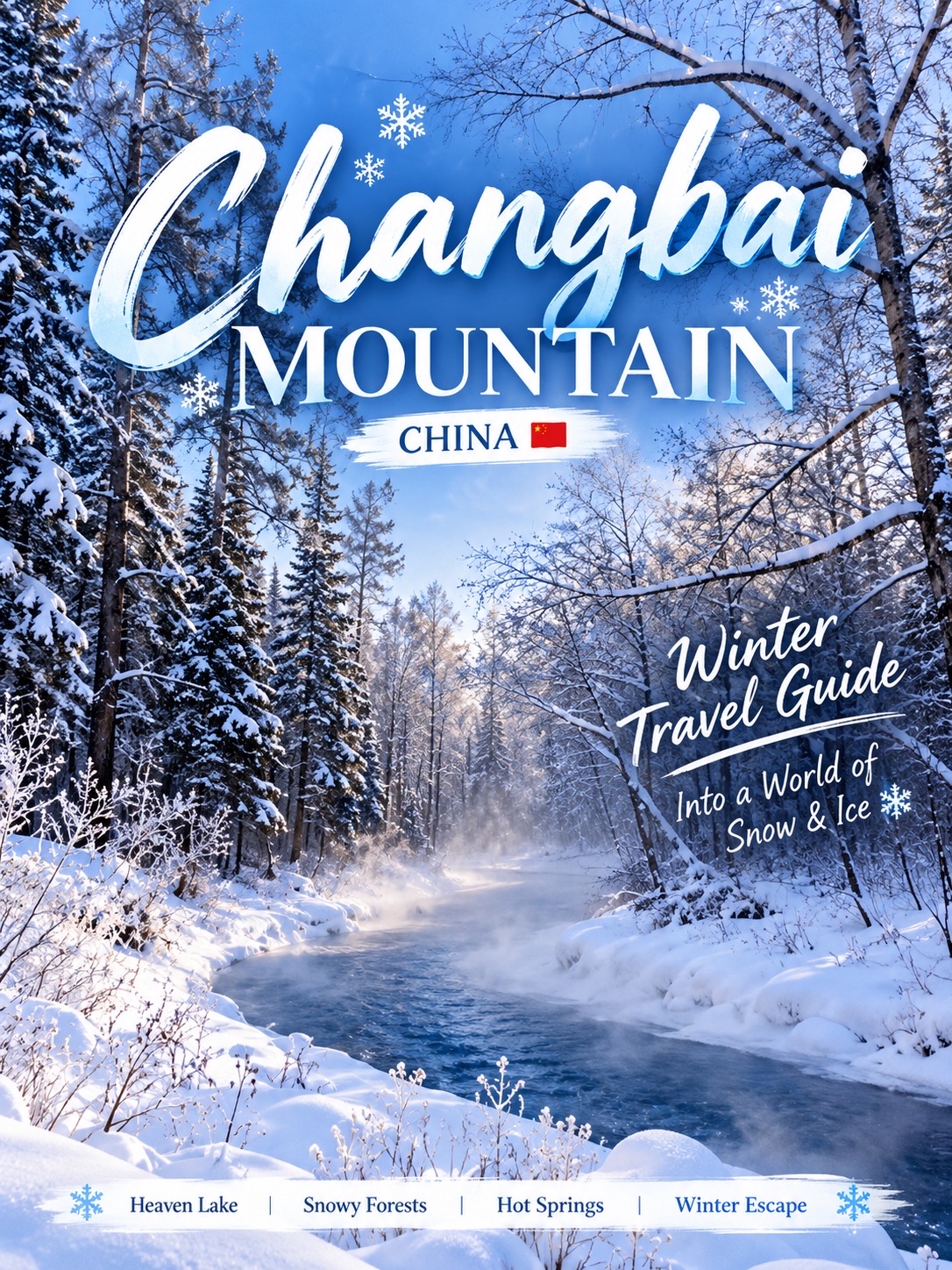 ❄️ Changbai Mountain — Into a World of Snow & Ice 🇨🇳