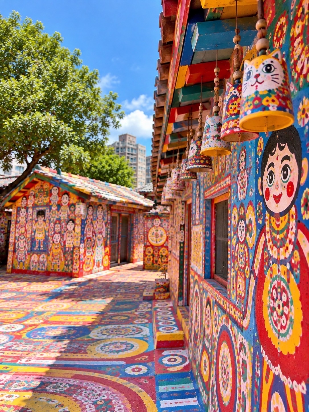 Rainbow Village: A vibrant must-visit photo spot!