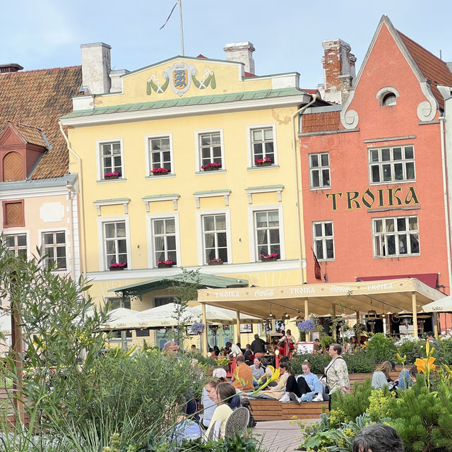 พิดกัดที่เที่ยวเอสโตเนีย Tallinn old town