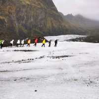 瓦特納冰川(Vatnajökull)徒步