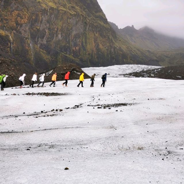 瓦特納冰川(Vatnajökull)徒步
