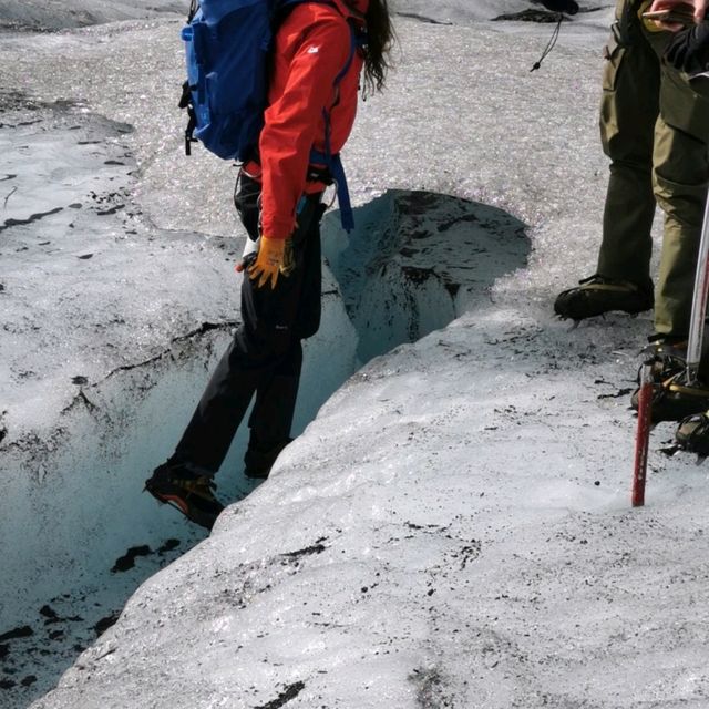 瓦特納冰川(Vatnajökull)徒步