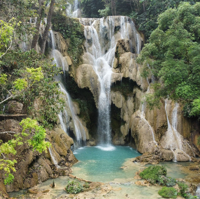Chasing waterfalls in Luang Prabang