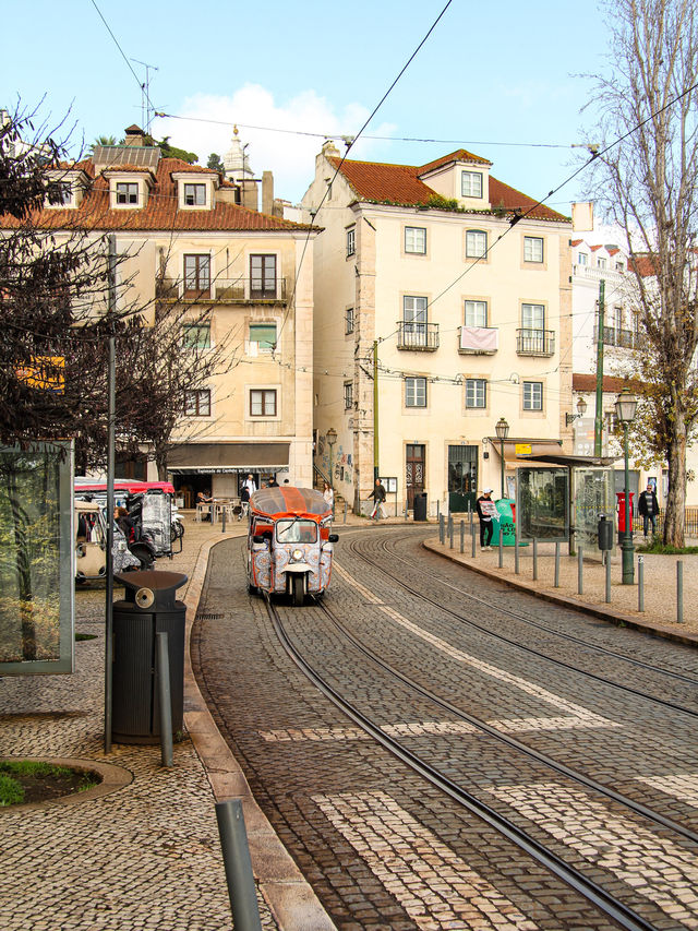 The road in Lisbon 🇵🇹