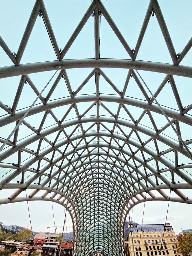 The Bridge of Peace in Tbilisi: Shimmering Harmony