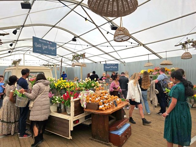 A Lovely Spring Day at Tulley's Tulip Farm, Hatton