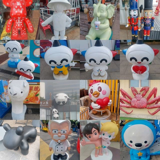 Qingdao, amazing puppets 