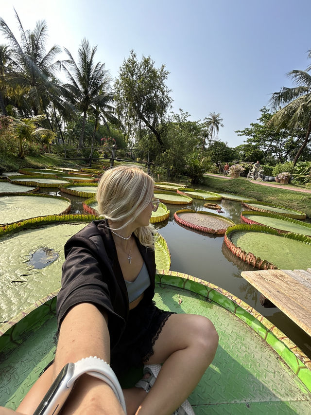 Here I felt myself as Thumbelina 🌿 Bình Quới Tourist Village