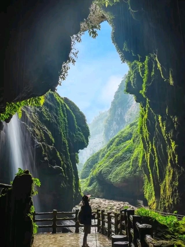 🌊 Tongling Grand Canyon – Guizhou’s Emerald Gorge of Waterfalls and Wonder