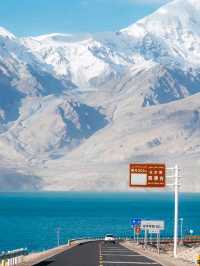 🏔️ Baisha Lake: Xinjiang’s Hidden Mirror of the Kunlun Mountains