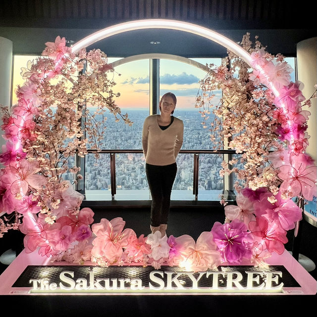 Tokyo Skytree at sunset 🌅