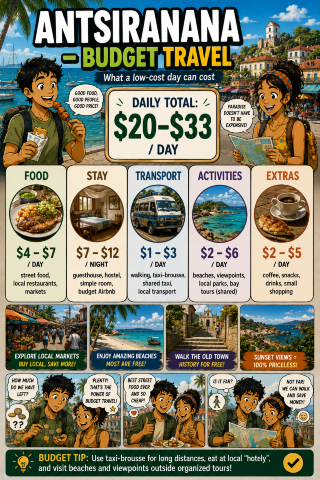 🗺️ Antsiranana for Every Budget