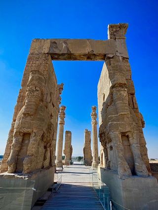 Persepolis, Shiraz, Iran — a journey into the heart of ancient Persia.

Built more than 2,500 years ago during the Achaemenid Empire, Persepolis was founded by Darius the Great as a magnificent ceremonial capital of one of the greatest civilizations of the ancient world.

Walking among its impressive stone columns, detailed carvings, and ancient ruins, you can feel the power, artistry, and wisdom of a civilization that left an unforgettable mark on history.

A place where every stone tells a story of Persian grandeur and a glorious past. ✨🏛️
