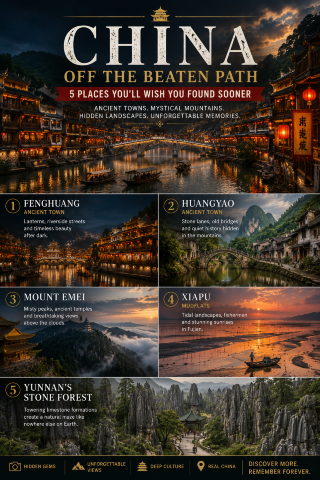 China Off the Beaten Path: 5 Places You’ll Wish You Found Sooner