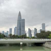 打卡深圳灣流花山公園