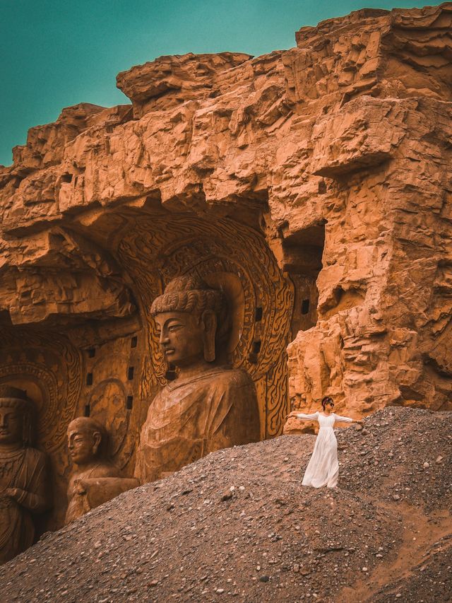 Mysterious places in Dunhuang, gobi desert🤩