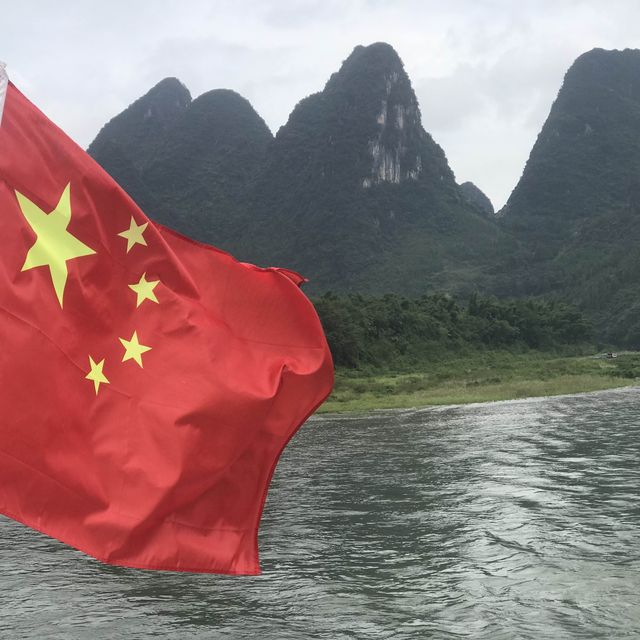 China’s Flag in the Wind
