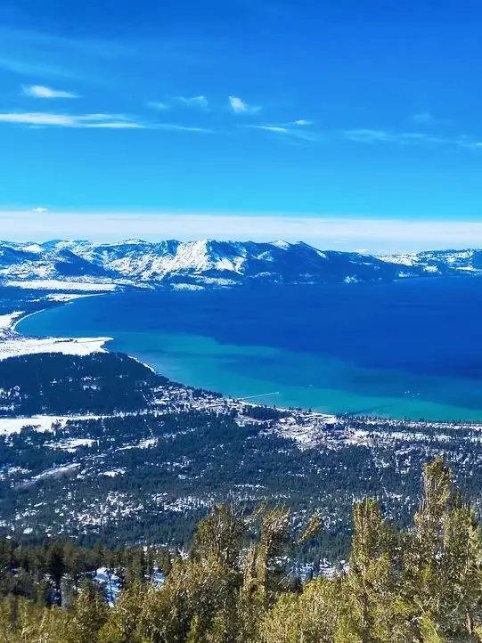 You must visit Heavenly Lake Tahoe Ski Resort in winter