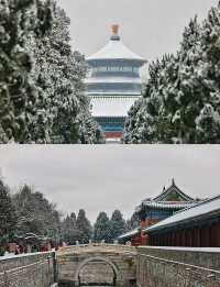 北京雪景｜天壇公園