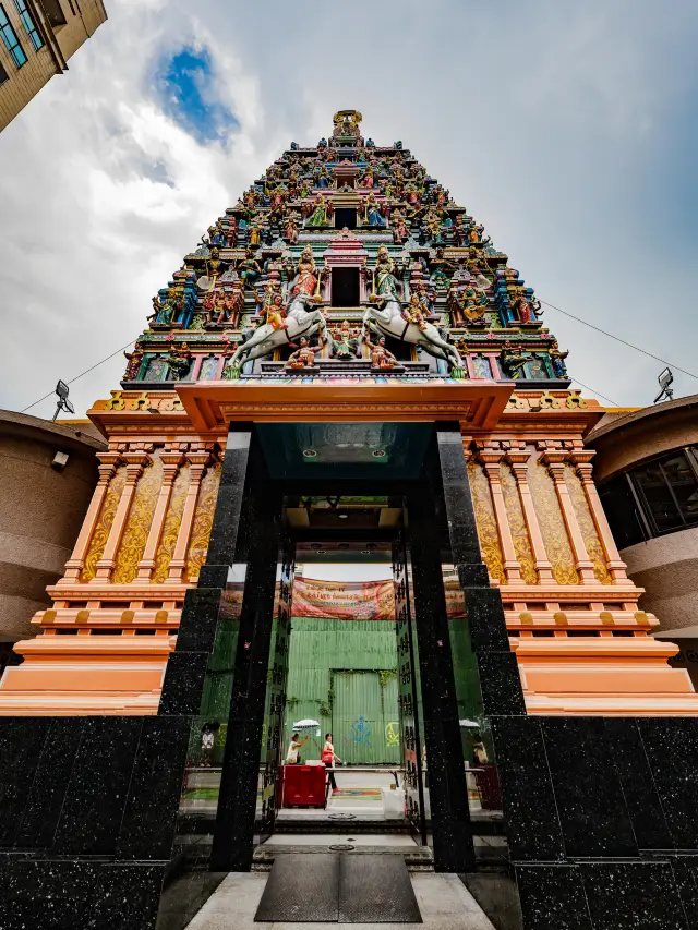 There is an Indian temple in Kuala Lumpur that has stood in the city for over a hundred years!