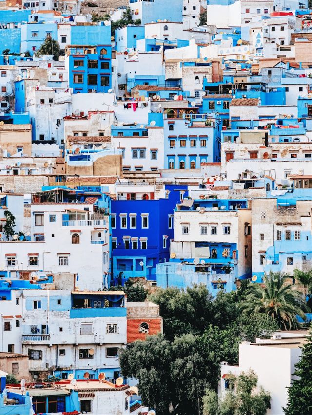 為摩洛哥的藍，千萬次沦陷Chefchaouen