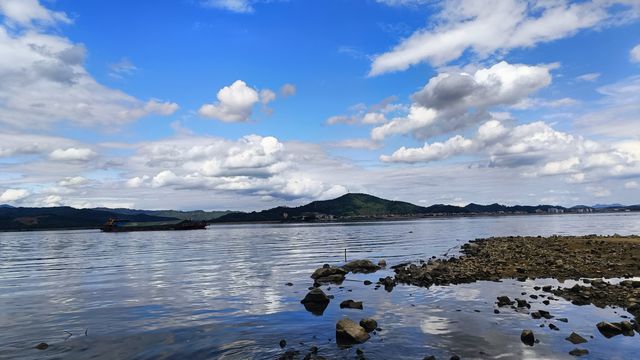 清遠飛來峽的水上公路