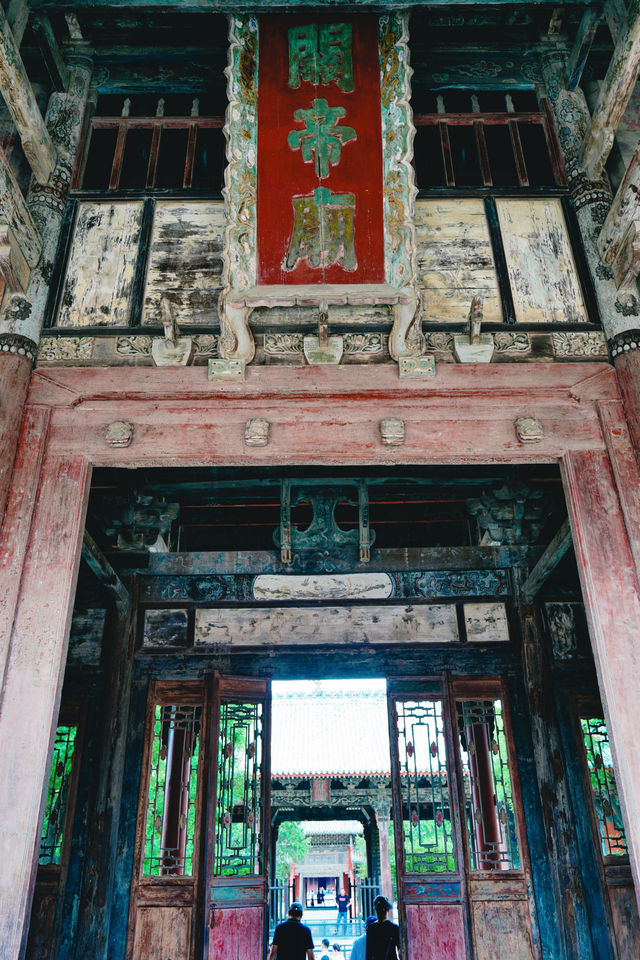 漫步關帝祖廟，感受千年忠義情懷