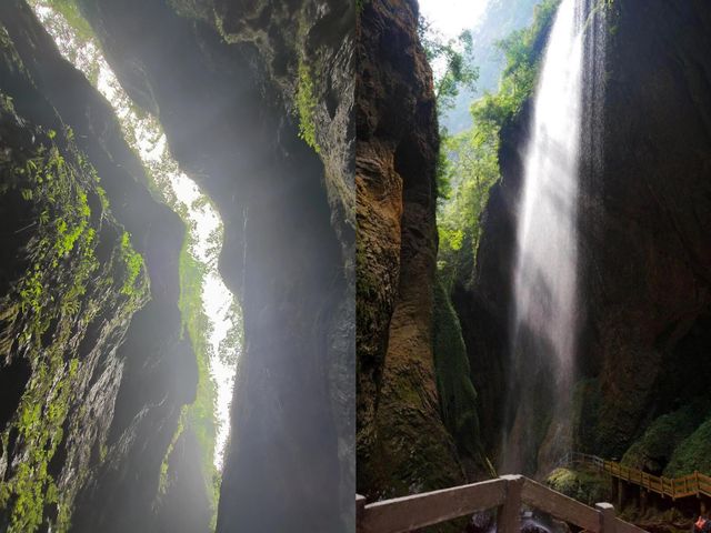 龍水峽地縫～刺激震撼