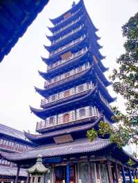 真如鎮，雖陷水泥森林中，唯這方淨土依舊
