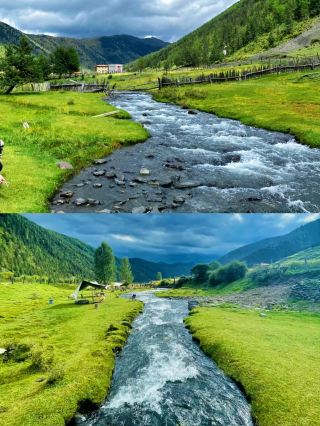 甲根壩一個油畫般的地方 簡直是美爆