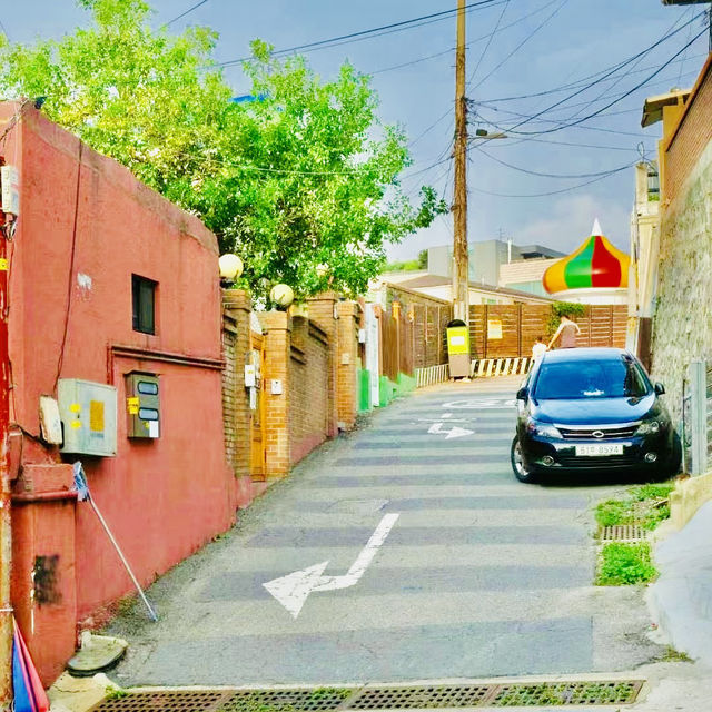 【首爾旅行】仁川壁畫村：簡樸夢想的生活氛圍，60多個電影取景地之一。適合靜心漫步