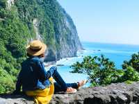 宮崎駿式的海岸線!太美了!
