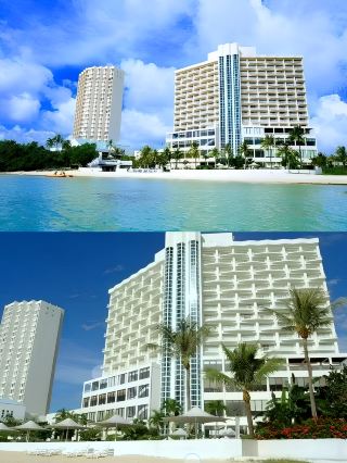 괌 호시노 리조트: 일본 분위기, 가족 놀이터.