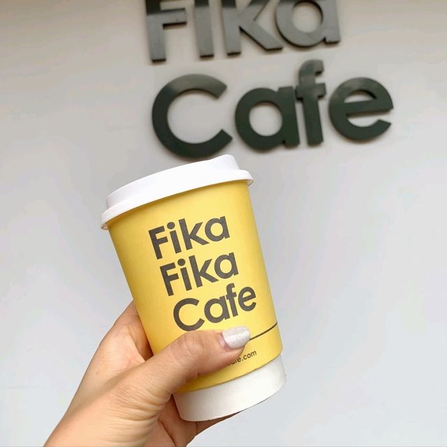 A popular coffee spot