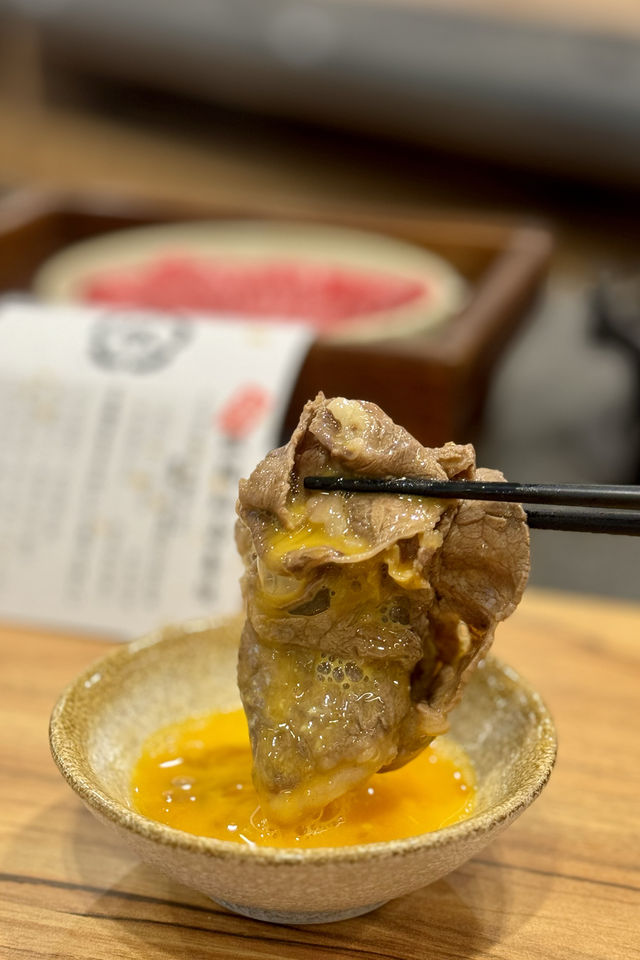 前灘新開大阪人氣一人食壽喜燒，令人愛不釋手。