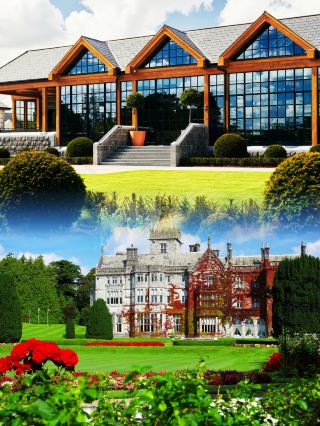 Fly across the Northern Hemisphere to stay in a romantic century-old castle in Ireland.
