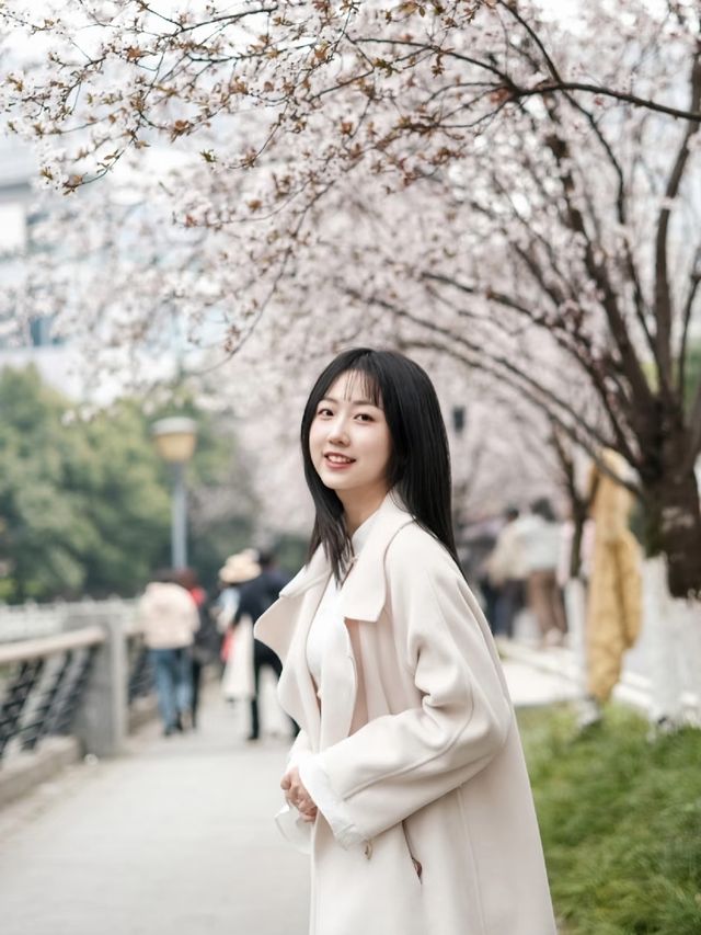 成都的春天來啦快來東湖公園。
