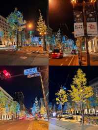 大阪景點｜期間限定｜御堂筋12月的日夜
