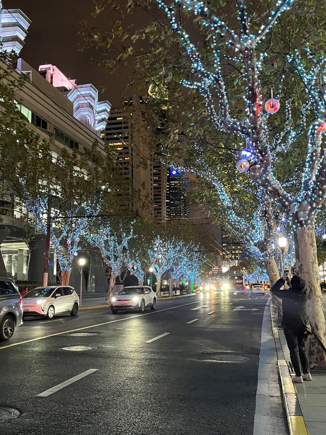 Shanghai christmas city walk 